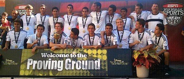 2012 Disney's Soccer Showcase Qualifier Champs