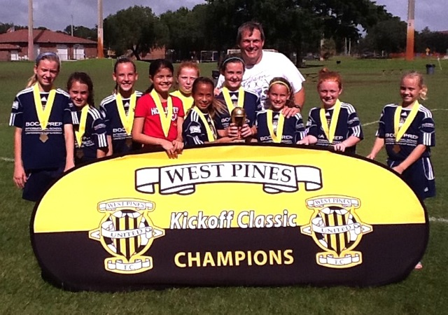 2012 West Pines Kickoff Champions